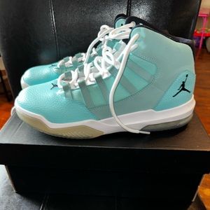 Jordan Max Aura Light Aqua/Black-White US 7y